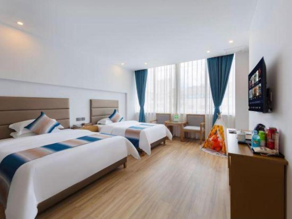 ז'אנגג'יאג'י Fulante Theme Hotel מראה חיצוני תמונה