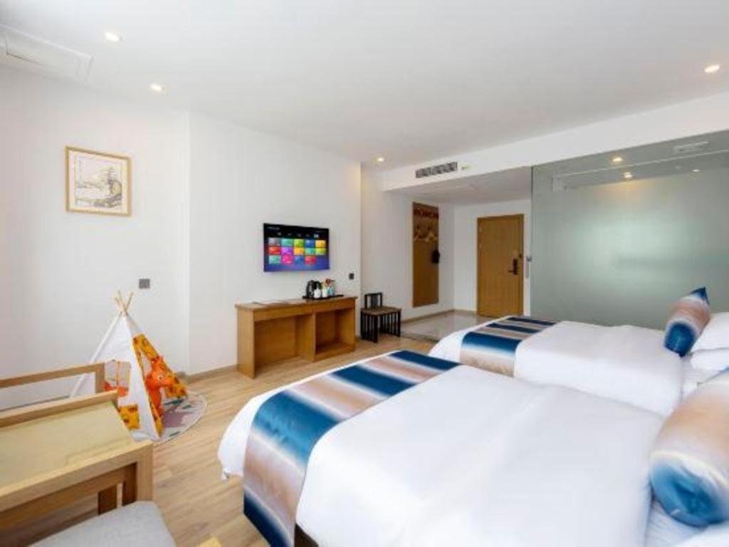 ז'אנגג'יאג'י Fulante Theme Hotel מראה חיצוני תמונה