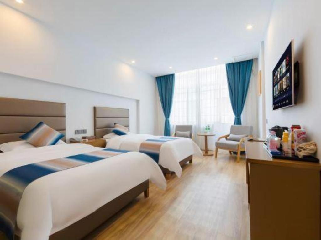 ז'אנגג'יאג'י Fulante Theme Hotel מראה חיצוני תמונה